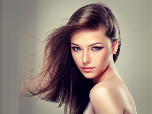 Hair Style 3 – Brunette Long Straight Hair