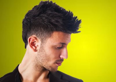 Men's Short Haircut, Shaved sides